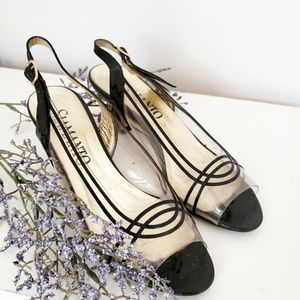 Strappy Leather Heel